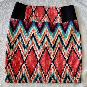 Printed Skirt